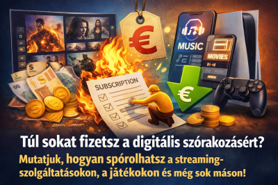 Mutatjuk, hogyan spórolhatsz a streaming-szolgáltatásokon, a játékokon és még sok máson!