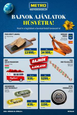 Metro, Metro Bajnok ajánlatok Húsvétra!