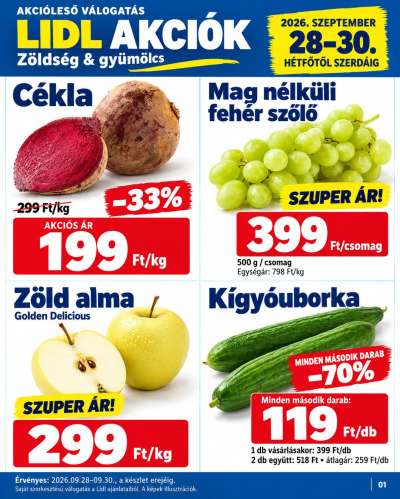 Akciós Újság Hétfő-Szerda