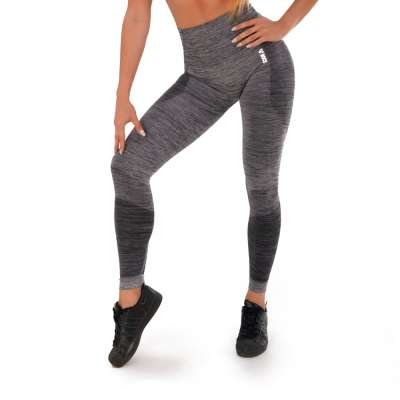Női leggings Boco Wear Grey Melange Push Up szürke 
