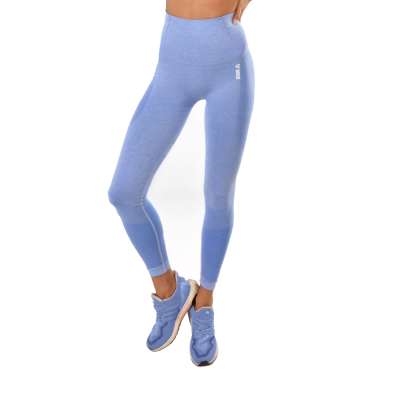 Női leggings Boco Wear Blue Melange Push Up kék 