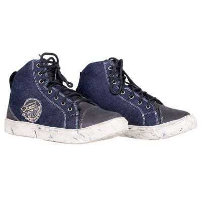 Motoros cipő W-TEC Denimo kék 