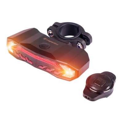 Hátsó kerékpár féklámpa riasztóval inSPORTline Suryah