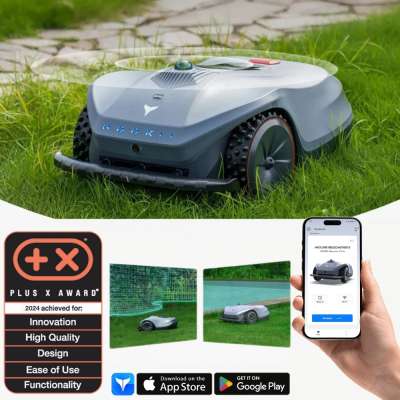 Robotfűnyíró Hookii Neomow X Pro (6000m²), 3D LiDAR navigáció, 1 cm-es akadályfelismerés,24°-os lejtő kezeléssel,alkalmazáson keresztül vezérelt