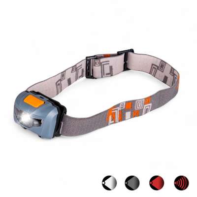 LED fejlámpa inSPORTline Lucetare, 300 lumen, kompakt, 120 m hatótávolság, rugalmas pánt