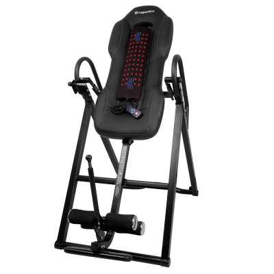 Fűthető inverziós asztal inSPORTline Inverso Heaty fekete