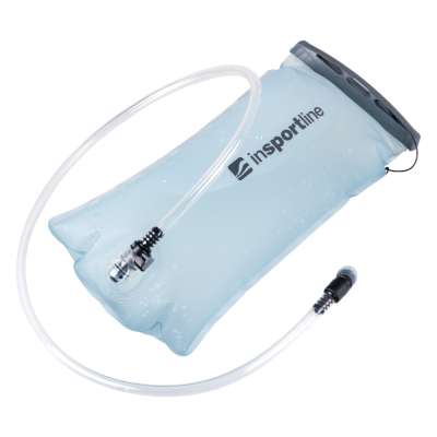 Hidratáló tasak inSPORTline Hydrigo 20 - 2 liter, rugalmas, erős, tartós anyag, szilikon szipka, rögzítőzsinór