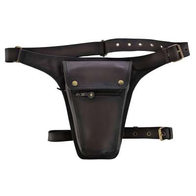 Combtáska W-TEC Perkenez, 3 külső cipzáras zseb, állítható hosszúságú pánt, dombornyomott W-TEC logó