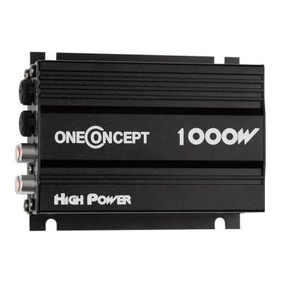 OneConcept 4-csatornás oneConcept X4-A4 erősítő, 600 W, fekete