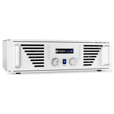 Skytec AMP-1000 PA-erősítő 1600W-os, ezüst