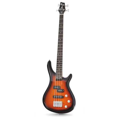 Chord CCB90 basszusgitár, elektromos, sunburst, 4 húros