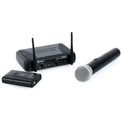 Skytec STWM712C vezeték nélküli mikrofon készlet, 2 csatorna