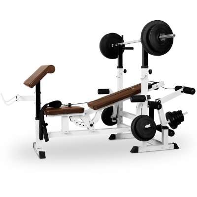 KLARFIT Workout Hero 3000, edzőállomás, bench press