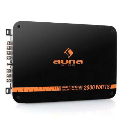Auna Dark Star 2000, 2000W, 2 csatornás végfokerősítő autóba