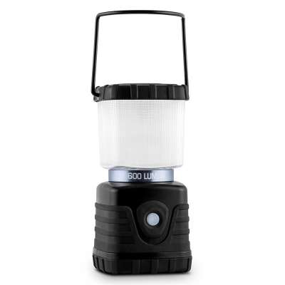 Yukatana Yaries, fekete, LED kemping lámpás, szögletes, 600 lumen