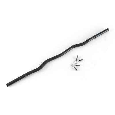 Capital Sports Accretor 120 CB, fekete, hajlított súlyzórúd, 120cm/30mm/max. 180kg, acél