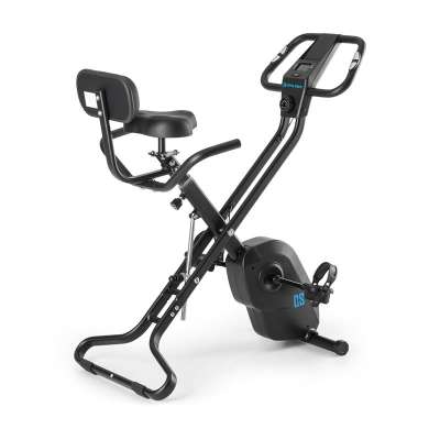 Capital Sports Azura X1 X-Bike, házi szobabicikli, szobakerékpár, lendkerék 4 kg, pulzusmérővel, összecsukható, 120 kg-ig