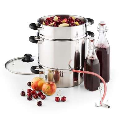 Klarstein Applebee elektromos gőzdesztilláló 1500W Ø25cm 8 liter rozsdamentes acél