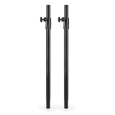 Malone SPK POLE távolságtartó cső, 1 pár, 4-szeresen állítható, 1 kg, fekete