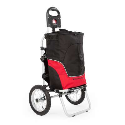 DURAMAXX Carry Red, biciklis kocsi, kézikocsi, max. teherbírás 20 kg, fekete-piros