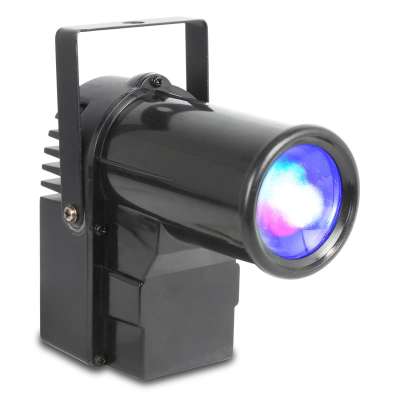 Beamz PS10W pont reflektor, 10W, 4 az 1-ben LED, RGBW, DMX