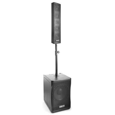 Vonyx VX1200, 750 W, 2-utas hangfal rendszer, 12“ subwoofer, MIC, XLR, AUX