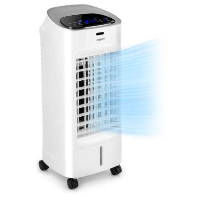 OneConcept Coolster,léghűtő berendezés, ventilátor, ionizátor, 60 W, 320 m³/h , 4 literes tartály, fehér