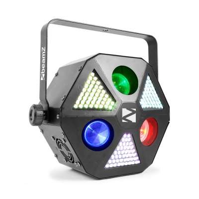 Beamz MadMan LED reflektor, 132 RGB 3in1 SMD LED, DMX- vagy Standalone üzemmód