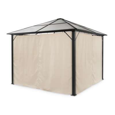 Blumfeldt Pantheon Solid Sky, pavilon 4 oldalfallal, 3 x 3 m, polikarbonát, alumínium