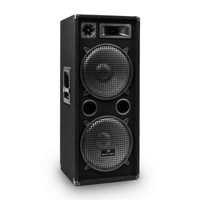 Auna Pro PW-2222 PA DJ háromutas hangszóró 2 x 30cm 1000W