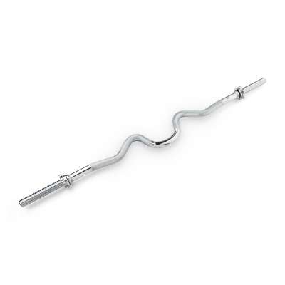Capital Sports Accretor 120 SC Supercurl Bar hajlított súlyzórúd, 120cm/30mm/max.180 kg, acél, krómozott