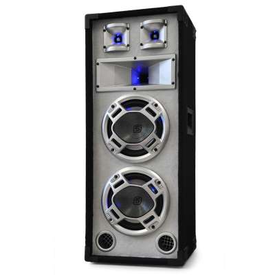 Skytec passzív 2 x 20 cm PA hangfal 600 W teljesítménnyel