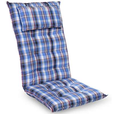 Blumfeldt Sylt, üléspárna, üléspárna székre, magas háttámla, párna, poliészter, 50 x 120 x 9 cm