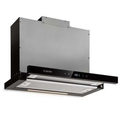 Klarstein Mariana Neo 60, kihúzható páraelszívó, 60 cm, 640 m³/ó, elszívás, LED