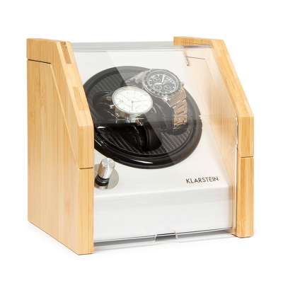 Klarstein Garonne 2, óraforgató, 1 forgótányér, 2 óra, 3 sebesség, 4 üzemmód, bambusz