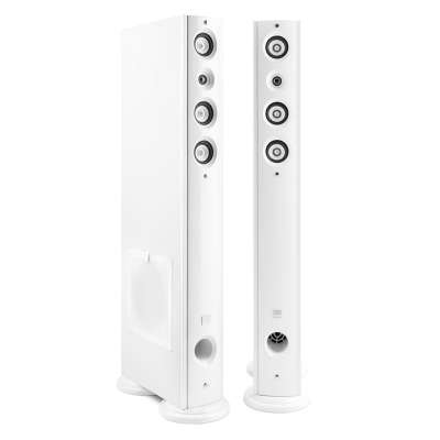 Koda D92F HiFi torony hangfalpár, 4 utas, 120W, fehér