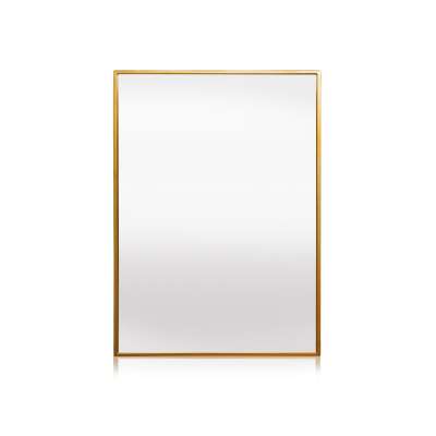 Casa Chic Croxley Fali tükör fém keretben téglalap alakú 90 x 60 cm 