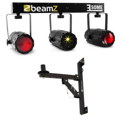 Beamz 3-Some, fény szett, multipont lézer mikrofon