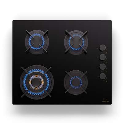 Klarstein Goldflame 4, gáz főzőlap, 4 égő