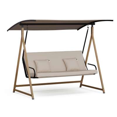 Blumfeldt ZenGrove, hollywoodi hinta, 3 üléses, egyénileg állítható, porszórt acél, időjárásálló