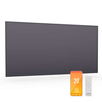 Klarstein Wonderwall Smart Infravörös hősugárzó, 60 x 120cm, Applikáció, 770 W, Heti időzítő, IP24