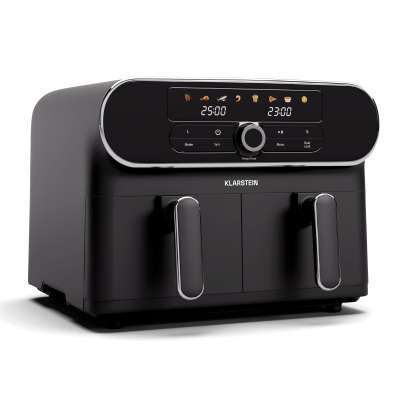Klarstein AuraAir Color Touch forrólevegős fritőz, 11 l, 1700 W, 80 - 200 °C, 8 program