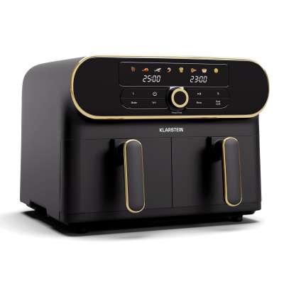 Klarstein AuraAir Color Touch forrólevegős fritőz, 11 l, 1700 W, 80 - 200 °C, 8 program