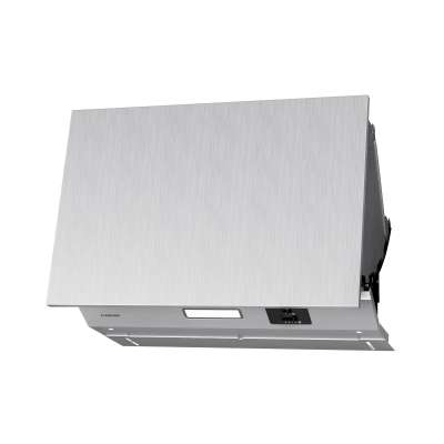 Klarstein Swift Square páraelszívó, beépített páraelszívó, 402 m³/h, EEK C, Elszívás/Recirkuláció, LED