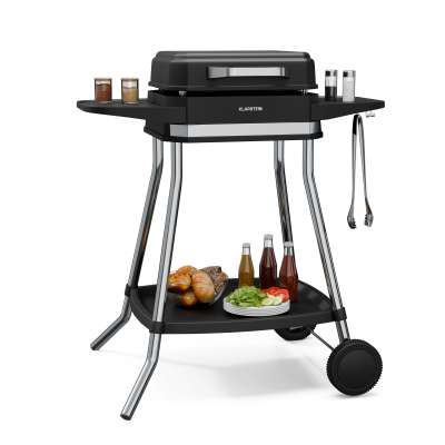 Klarstein Gatsby elektromos grill, Beltéri és kültéri használat, 3050 W, EasyGrill Concept, 240 °C-ig