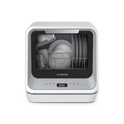 Klarstein Amazonia, Mini mosogatógép, Kompakt, 7 program, Hordozható
