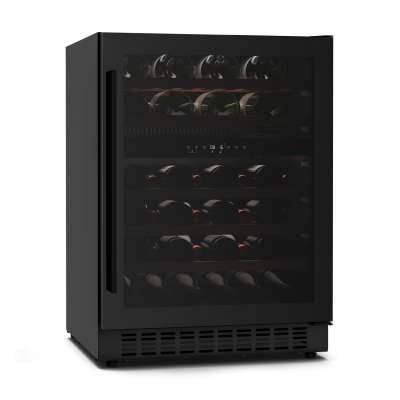 Klarstein Velaire pult alatti borhűtő, modern, elegáns, UV-védelem, Kétzónás, 46 palack