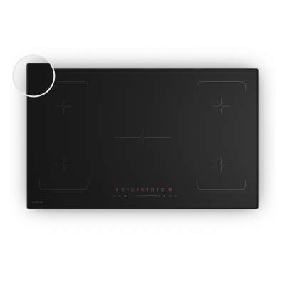 Klarstein Velaire indukciós főzőlap, elegáns, minimalista, erőteljes, 5 főzőzóna, 7200 W, 90 cm