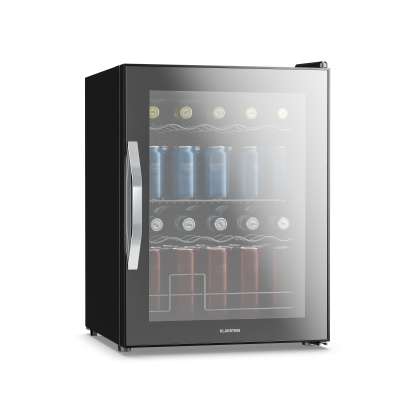 Klarstein Beersafe italhűtő tükrös üvegajtóval | 64 x 48 cm | LED-es belső világítás