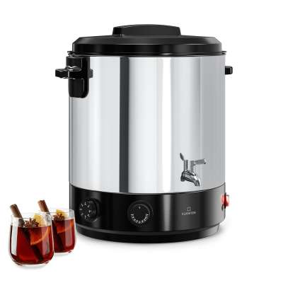 Klarstein Biggie Befőző- és forralt bor automata | 25 liter | 30-110 °C | 1800 W | Rozsdamentes acél